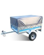 High Trailer Cover with Frame, fits MP6810 and Erde 102 Trailers